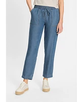 Olsen Women's Lisa Straight Leg Soft Denim Pant