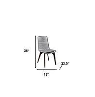 Set of Two Solid Wood Dining Chairs – Perfect Outdoor Seating for Deck & Patio