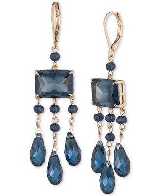 Lauren Ralph Lauren Gold-Tone Montana Stone Chandelier Earrings