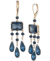 Lauren Ralph Lauren Gold-Tone Montana Stone Chandelier Earrings