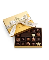 Godiva Assorted Milk Chocolate Gift Box, Thank You Ribbon