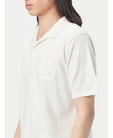 Gobi Cashmere Men's Cotton Silk Blend Polo Shirt