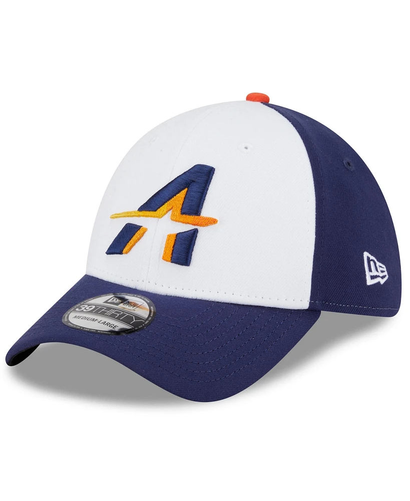New Era Men's White/Navy Houston Astros 2025 City Connect 39THIRTY Flex Hat