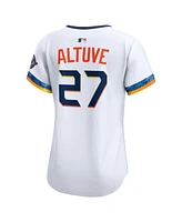Nike Women's Jose Altuve White Houston Astros 2025 City Connect Limited Player Jersey