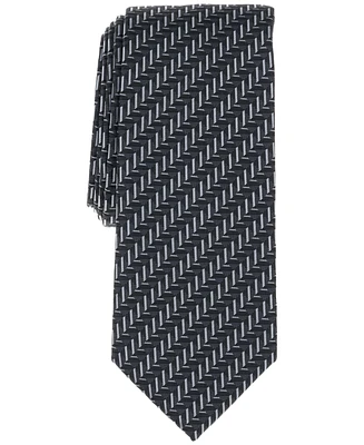 Alfani Men's Chad Herringbone Tie, Exclusively at Macy's