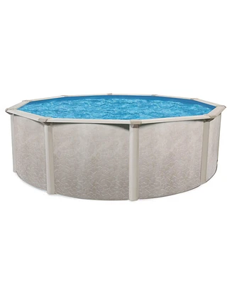 Aquarian Phoenix 21' x 52" Round Steel Frame Above Ground Outdoor Swimming Pool
