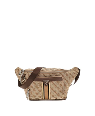 Guess Men's Milano Maxi Bum Bag with Front Pocket