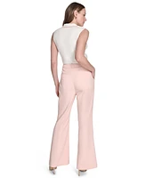 Tommy Hilfiger Women's High Rise Flare-Leg Pants