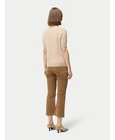 Gobi Cashmere Women's Crew Neck Top
