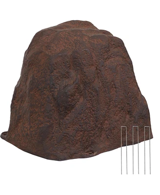 21.5” H Polyresin Landscape Fake Rock Cover