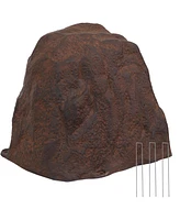21.5” H Polyresin Landscape Fake Rock Cover