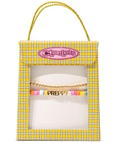 Clueless Gold-Tone 2-Pc. Set Preppy Mixed Bead Stretch Bracelets