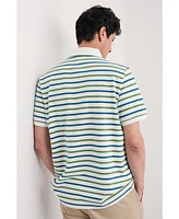 Seasalt Cornwall Men's Balefire Stripe Polo