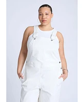Eloquii Plus Denim Overalls