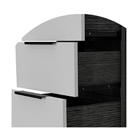 Five-Drawer Chest for Bedroom Storage and Clothes Organization