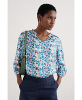 Seasalt Cornwall Women's Flower Weave Top