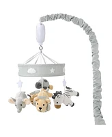 The Peanutshell Jungle Safari Musical Baby Mobile