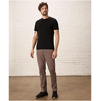 Pact Men's Organic Cotton Luxe Stretch Jersey Slim Crew Neck Tee