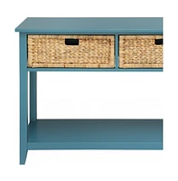 Solid Wood Console Table for Entryway Living Room or Hallway Decor