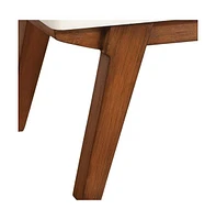 Stylish Two-Drawer Wood Nightstand with Storage for Small Spaces
