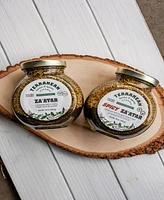 Terranean Herbs Spices Gourmet Za'atar Spread Original and Spicy Duo