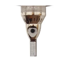 Freestanding 41000 Btu Natural Gas Patio Heater with Steel Construction
