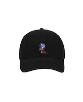 Sonic the Hedgehog Men's I'm Outta Here Black Unstructured Baseball Cap