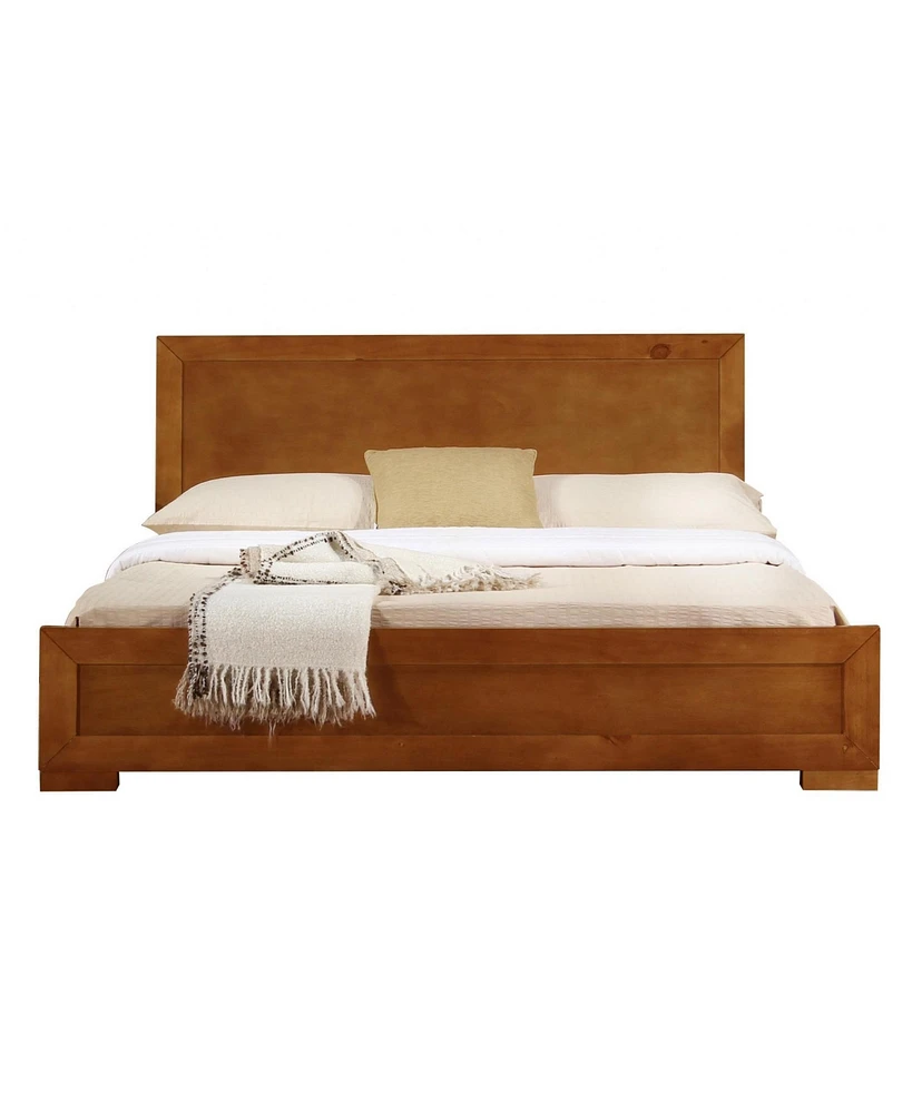 Bed Frame in Solid and Manufactured Wood – Durable Construction