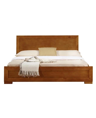 Bed Frame in Solid and Manufactured Wood – Durable Construction