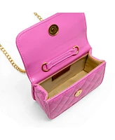 Tiny Treats + Zomi Gems Girls Classic Link Chain Top Handle Handbag, Hot Pink