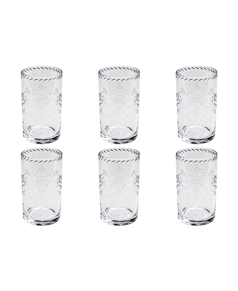 TarHong Talavera Stemless Glasses, Set of 6