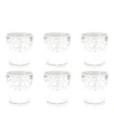 TarHong Vines Etch Stemless Glasses, Set of 6