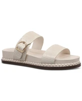 Giani Bernini Women's Gianaa Memory Foam Double Band Footbed Sandals, Created for Macy's