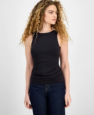 Bar Iii Women's Second Skin Ruched Tank Top