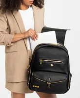 Zoe 15" Laptop Backpack with Detachable Clutch