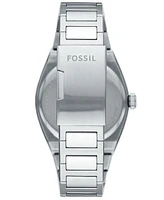 Fossil Men's Everett Three-Hand Date Stainless Steel Watch, 42mm