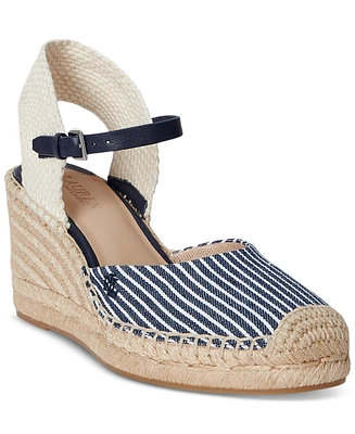 Lauren Ralph Women's Robby Espadrille Wedge Pumps