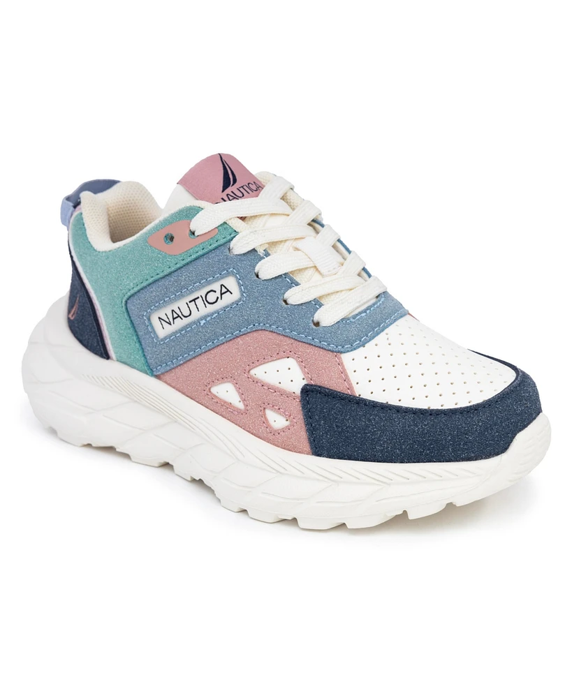 Nautica Little and Big Girls Maudy Athletic Sneakers