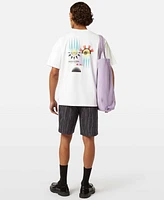 Scotch & Soda Men's Front and Back Artwork T-Shirt