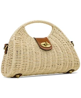 Patricia Nash Sarakino Woven Frame Top Handle Bag