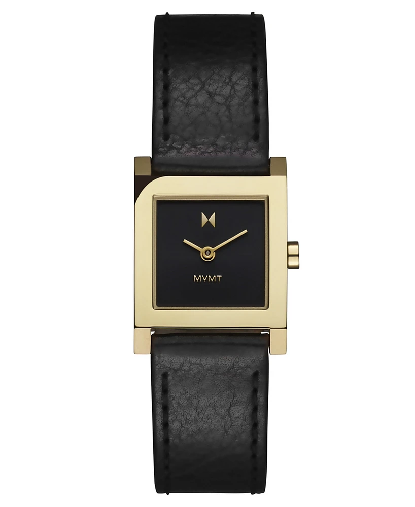 Mvmt Women's Marquee Square Leather Strap Watch