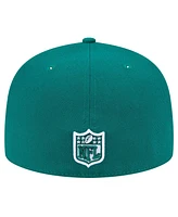 New Era Men's Green York Jets Checkered 59FIFTY Fitted Hat