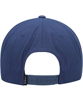 Rvca Men's Blue Arched Snapback Hat