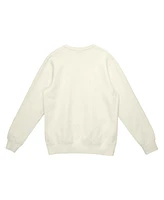Mitchell & Ness Men's Cream Philadelphia Phillies Sidewalk Sketch Pullover Sweatshirt