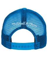 Mitchell & Ness Big Boys and Girls Light Blue Los Angeles Lakers Core Evergreen Trucker Adjustable Hat