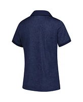 Under Armour Women's Navy The Players Playoff 3.0 Eagle Swoop V-Neck Polo Shirt