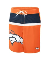 G-iii Sports by Carl Banks Men's Orange Denver Broncos Sea Wind Swim Trunks