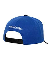 Mitchell & Ness Men's Royal/Black Golden State Warriors Under Arch Two-Tone Pro Crown Snapback Hat