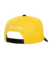 Mitchell & Ness Men's Gold/Black Pittsburgh Penguins Under Arch Two-Tone Pro Crown Snapback Hat