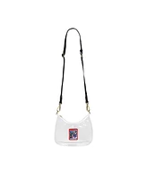 Stoney Clover Lane Buffalo Bills Clear Curved Crossbody Bag